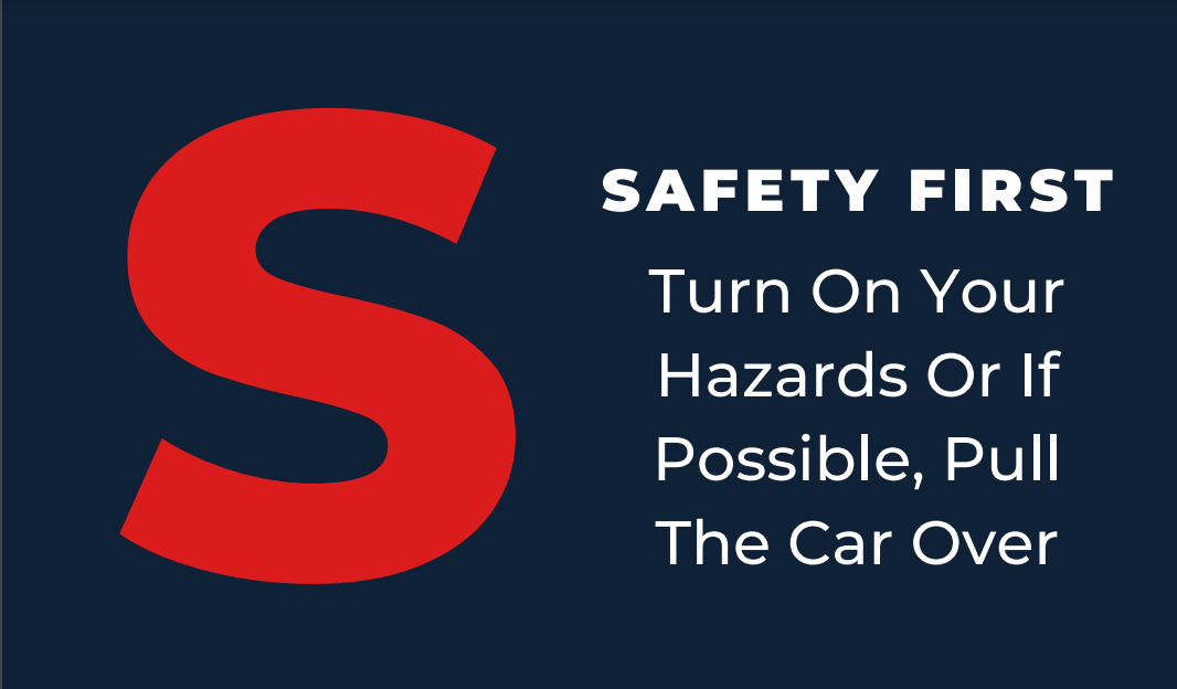 If You Are In A Vehicle Accident, Be Sure To Stay SAFE!